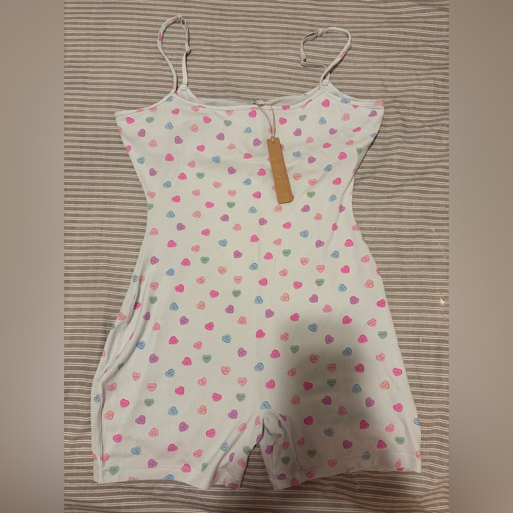 Skims romper Valentine’s Day